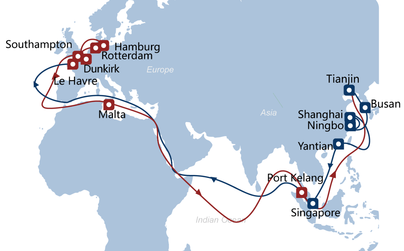 中国航空包机代理，中国开顶集装箱40HC，20G海运代理到英国