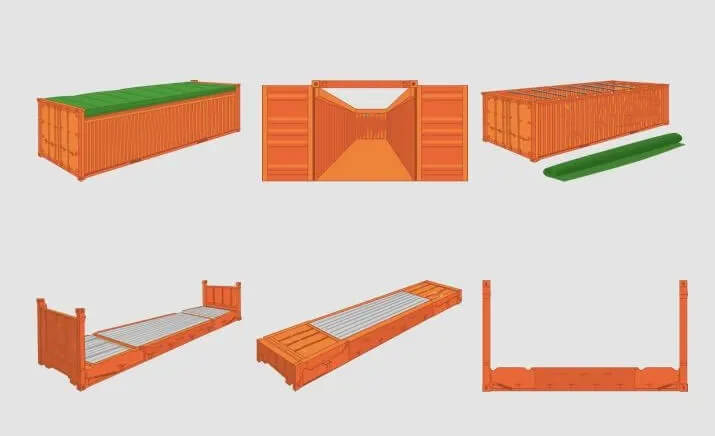 Case analysis of 40OT open top cabinet transportation 